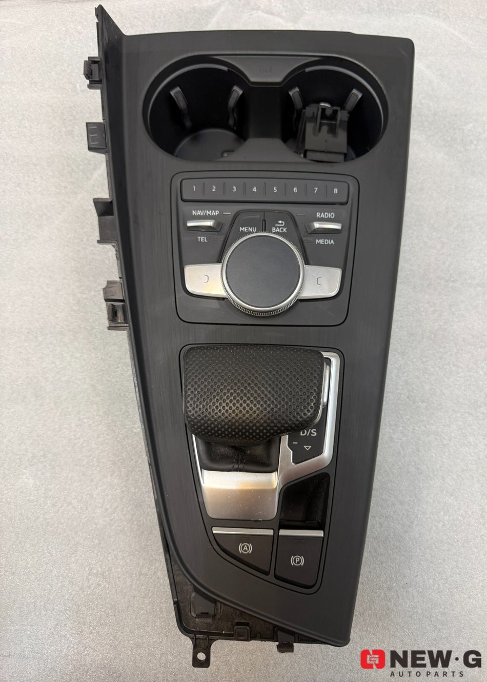 Audi RS4 B9 - Center Console Gear Shifter and MMI Control Panel Assembly
