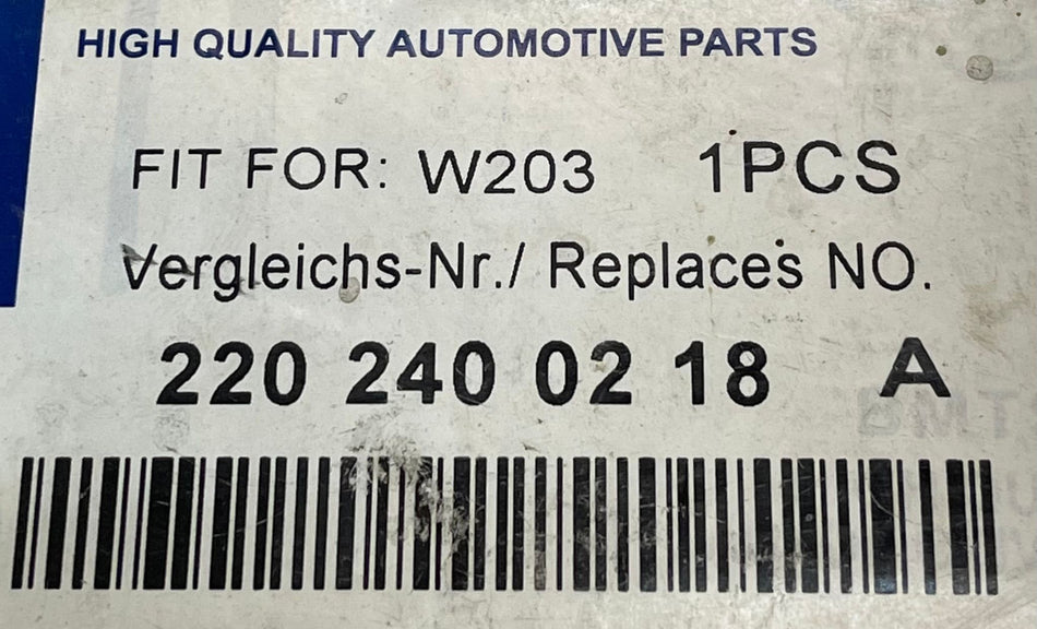 Mercedes-Benz Transmission Mount for W203 W211 W220 W209 (OE: A2202400218) — Brand New