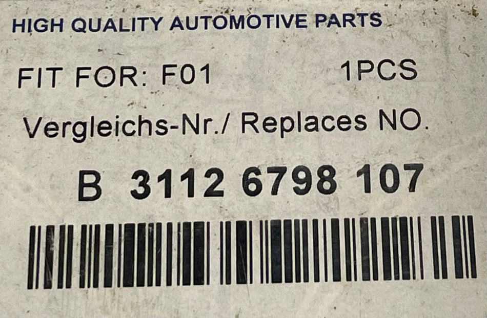 BMW Front Left Lower Control Arm for F07 F01 F02 (OE: 31126798107) — Brand New