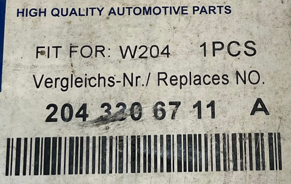 Mercedes-Benz Front Left Lower Control Arm / Tension Strut for W204 W212 (OE: A2043306711) — Brand New
