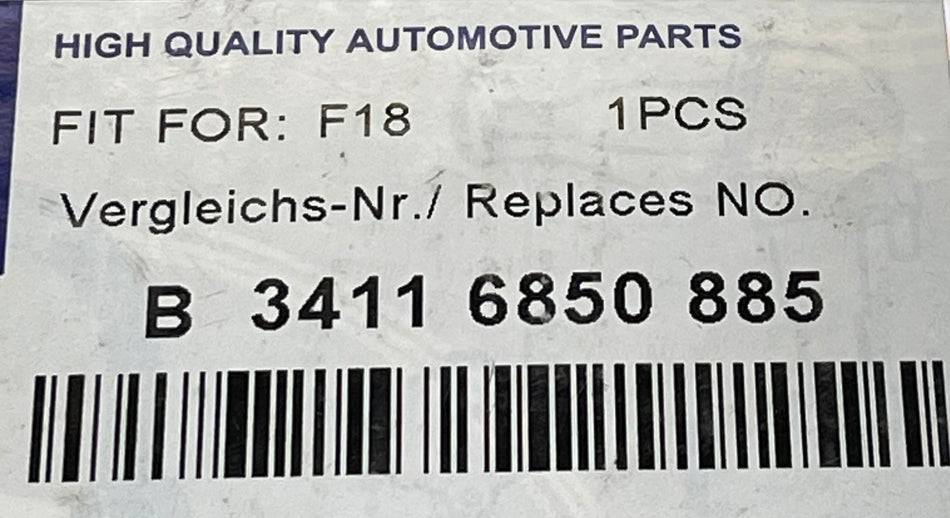 BMW Front Brake Pads Set for F10 F18 F07 (OE: 34116850885) — Brand New