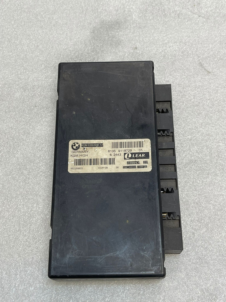 BMW KGM High Body Gateway Control Module ECU (Made in Germany by LEAR) — Original Used / Tested