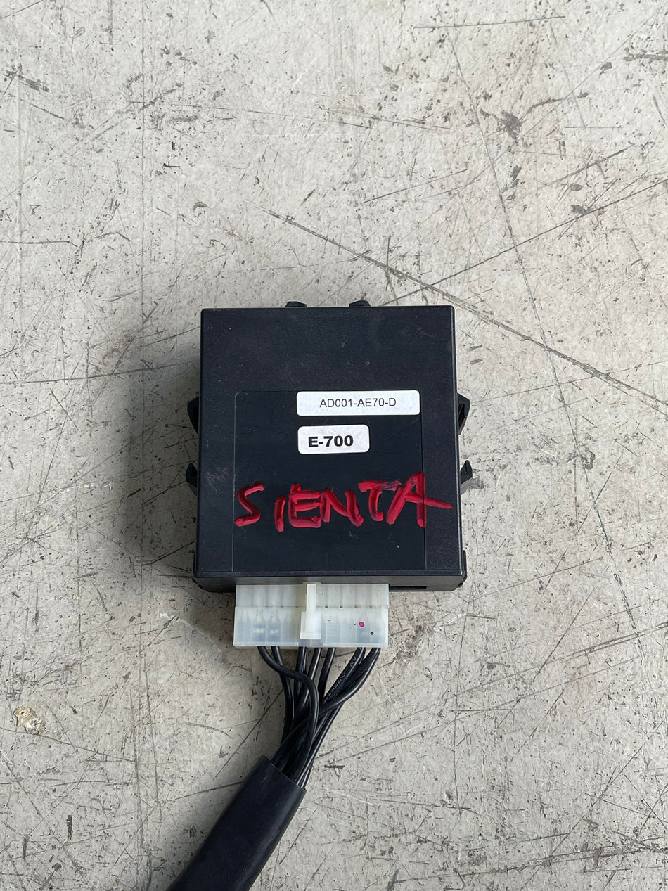 Genuine Toyota Sienta EPS Electric Power Steering Relay Module Control Box (Part No: AD001-AE70-D / E-700)