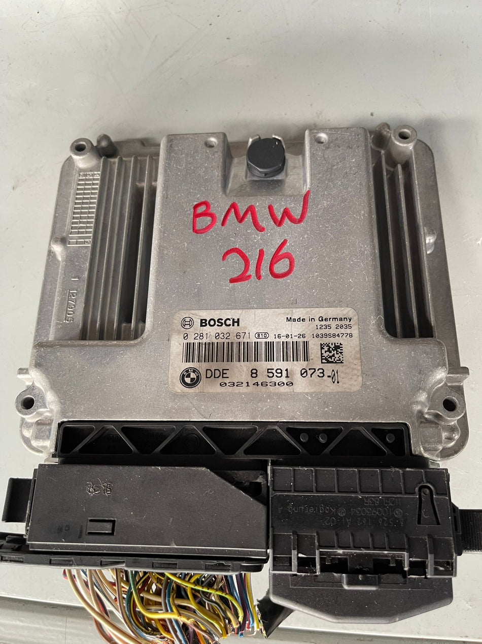 Genuine BMW Digital Diesel Electronics (DDE) engine control module