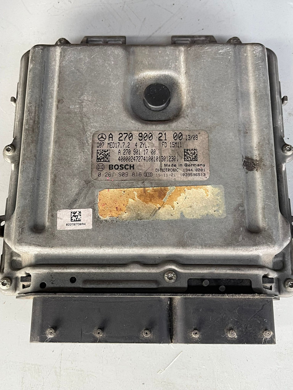 Mercedes-Benz powertrain control module manufactured by BOSCH