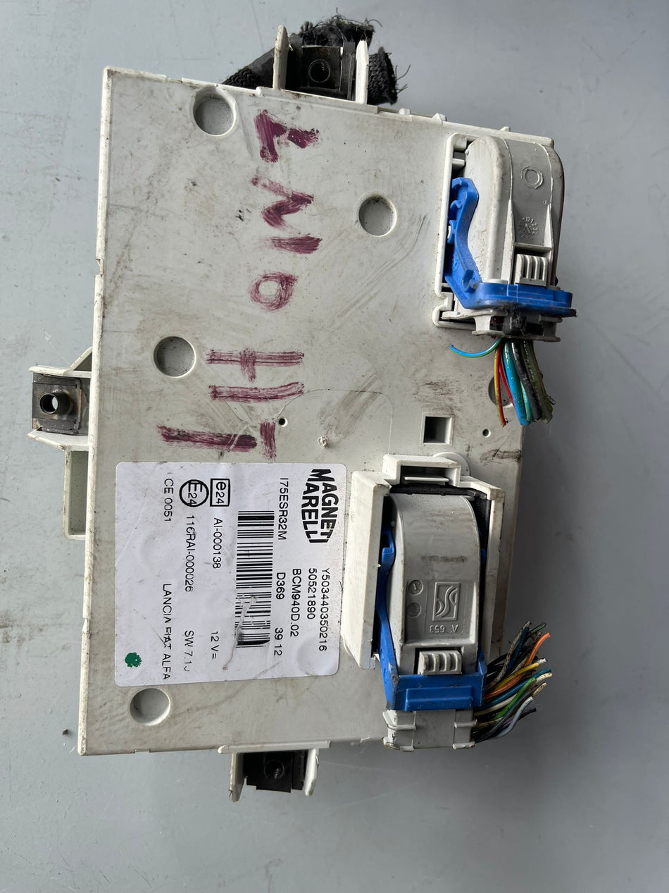 FCA body control processor block engineered by Magneti Marelli