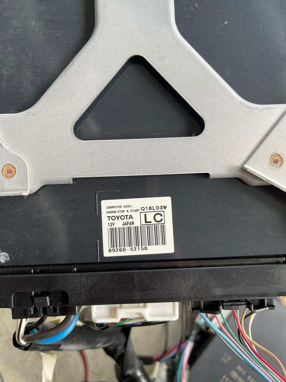 Genuine Toyota factory multiplex (MPX) body control ECU integrated fuse box assembly