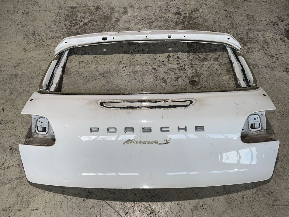 Porsche Macan S rear liftgate hatch panel assembly