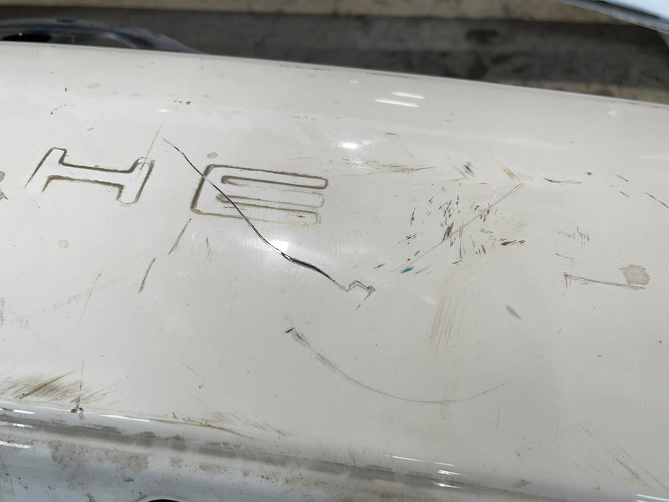Porsche Cayenne luxury mid-size SUV rear liftgate panel assembly.