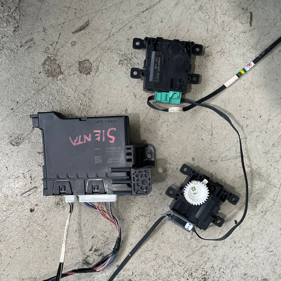 Genuine Toyota factory interior cabin air climate control computer module kit